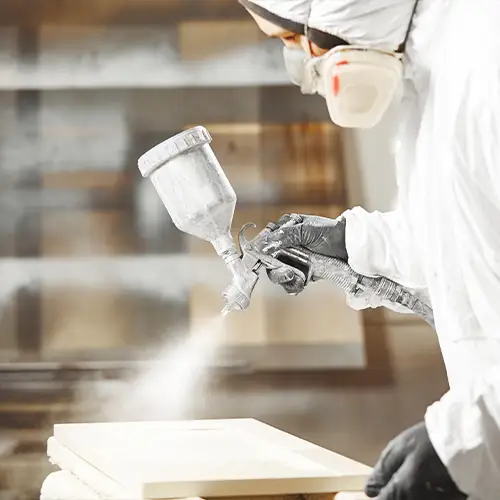 kitchen furniture spraying